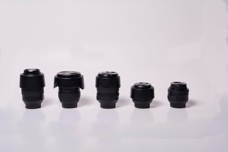 Chart of standard camera lens sizes with matching protectors, highlighting easy removal and fit techniques.