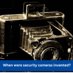 When were security cameras invented?
